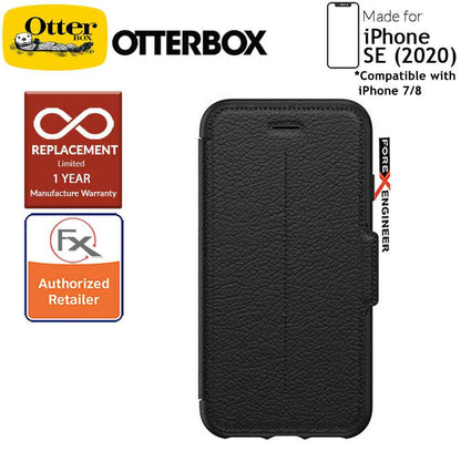 [RACKV2_CLEARANCE] OtterBox Strada for iPhone SE 2nd Gen ( 2020 ) Compatible with iPhone 8 - 7 - Shadow Color ( Barcode: 840104211441 )