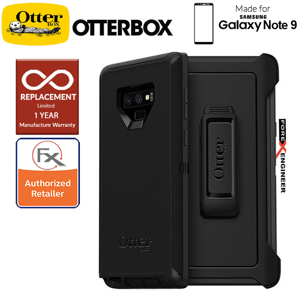 Otterbox Defender for Samsung Galaxy Note 9 - Black Color ( Barcode: 660543462163 )