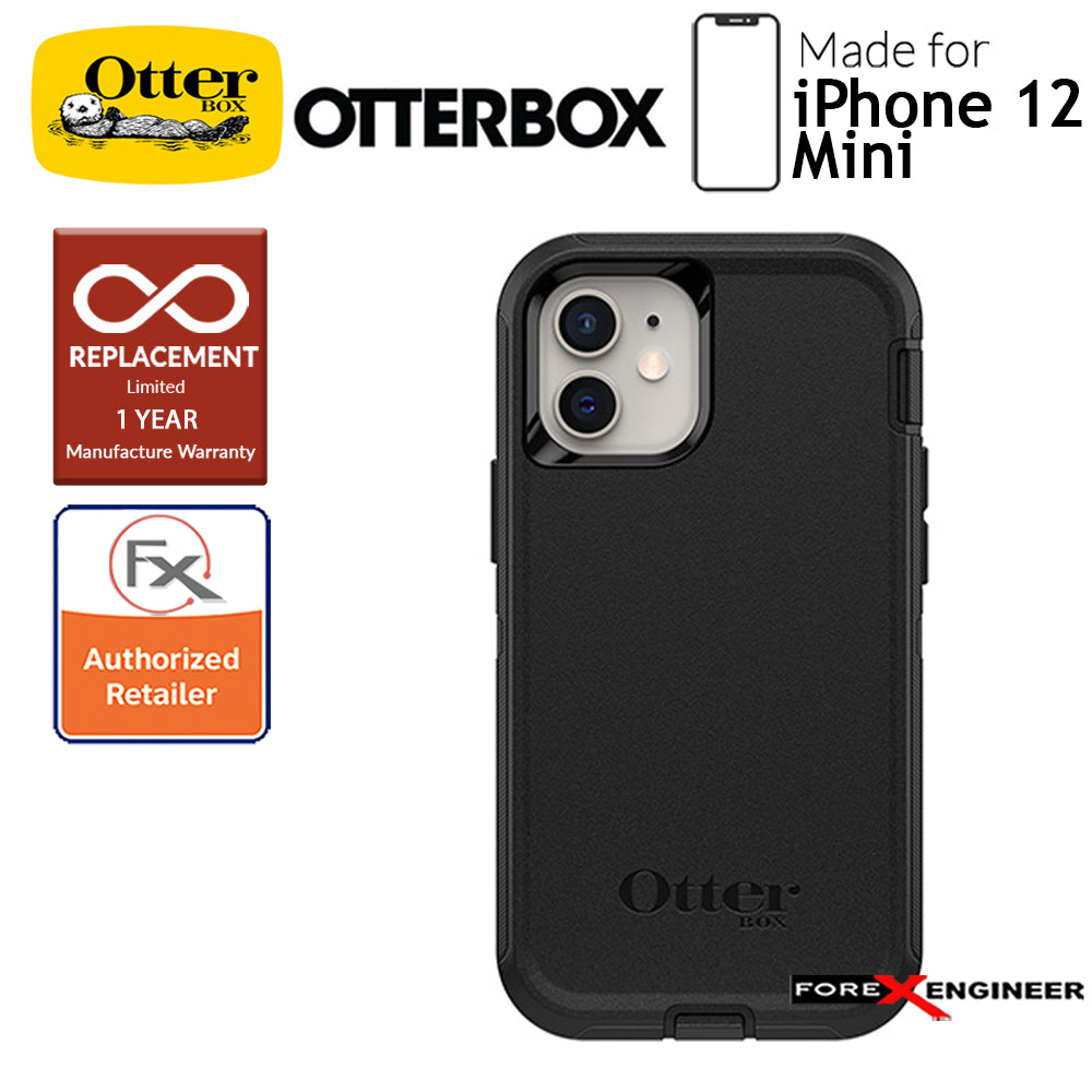 Otterbox Defender for iPhone 12 Mini 5G 5.4" - Black (Barcode : 840104215159)