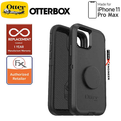 Otterbox OTTER + POP Defender for iPhone 11 Pro Max - Black Color
