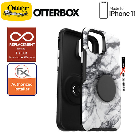 Otterbox OTTER + POP Symmetry for iPhone 11 - White Marble Color ( Barcode: 660543526889 )