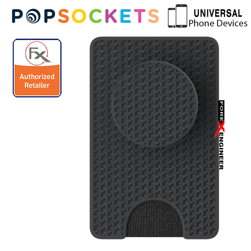 PopSockets PopWallet+ Premium - Black Carbon (Barcode: 842978160528)