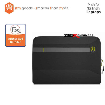 STM Summary Laptop Sleeves 15 inch - Black (Barcode : 640947795227)