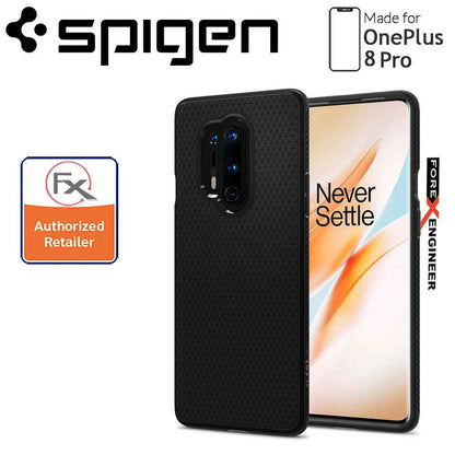 Spigen Liquid Air for OnePlus 8 Pro - Black Color ( Barcode : 8809685626961 )