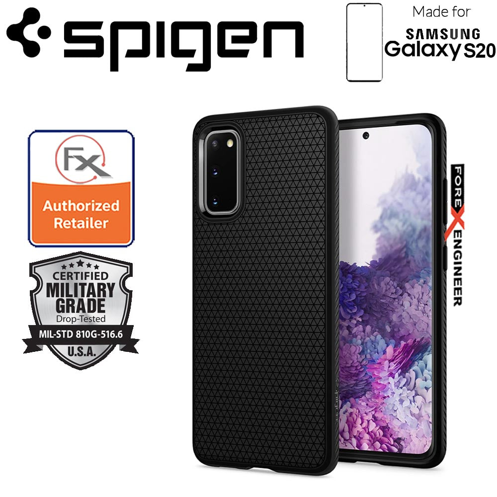 Spigen Liquid Air for Samsung Galaxy S20 6.2" - Matte Black  Color