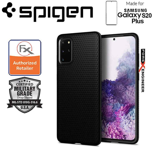 Spigen Liquid Air for Samsung Galaxy S20+ - S20 Plus 6.7" - Matte Black Color