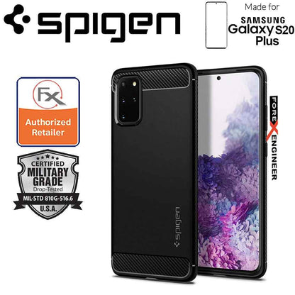 Spigen Rugged Armor for Samsung Galaxy S20+ - S20 Plus 6.7" - Matte Black Color