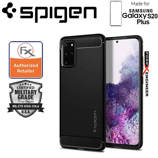 Spigen Rugged Armor for Samsung Galaxy S20+ - S20 Plus 6.7" - Matte Black Color