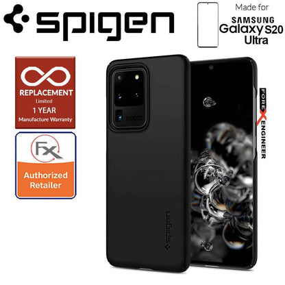 Spigen Thin Fit for Samsung Galaxy S20 Ultra 6.9" - Black Color