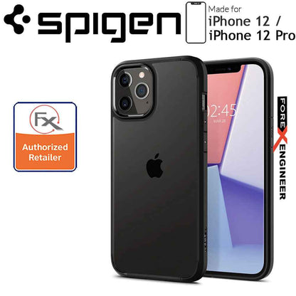 Spigen Ultra Hybrid for iPhone 12 - 12 Pro 6.1" - Matte Black