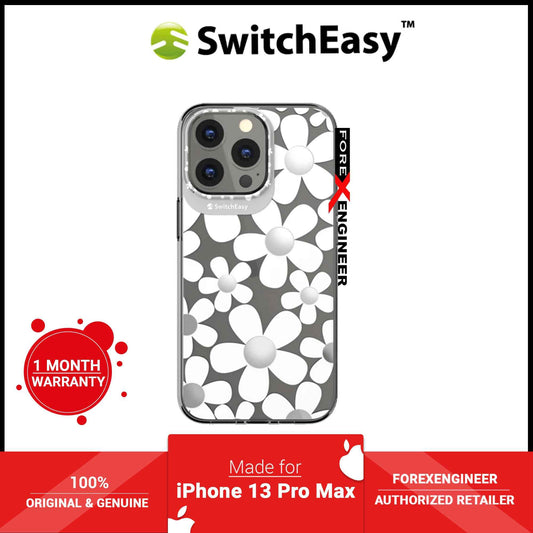 SwitchEasy Artist for iPhone 13 Pro Max 6.7" 5G - Double in-Mold Decoration - Fleur (Barcode: 4895241101793 )