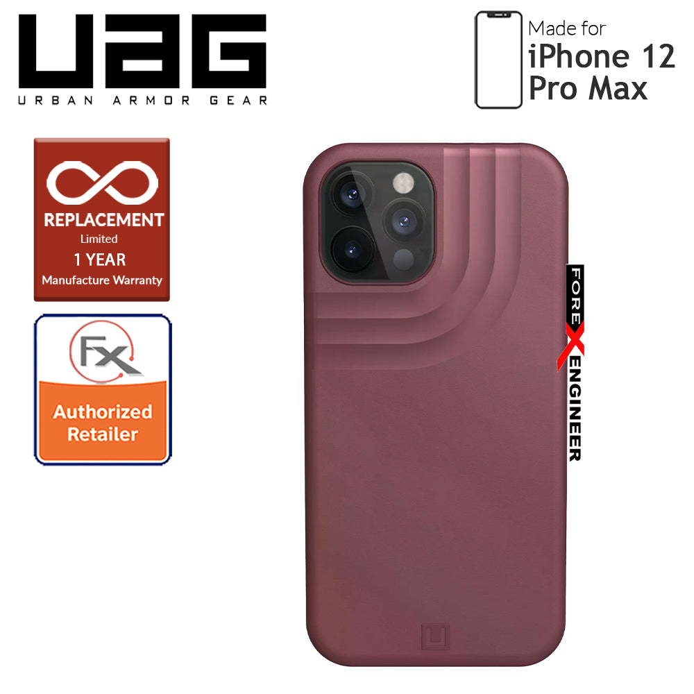 [RACKV2_CLEARANCE] UAG Anchor for iPhone 12 Pro Max 5G 6.7" - Aubergine (Barcode : 812451037470)