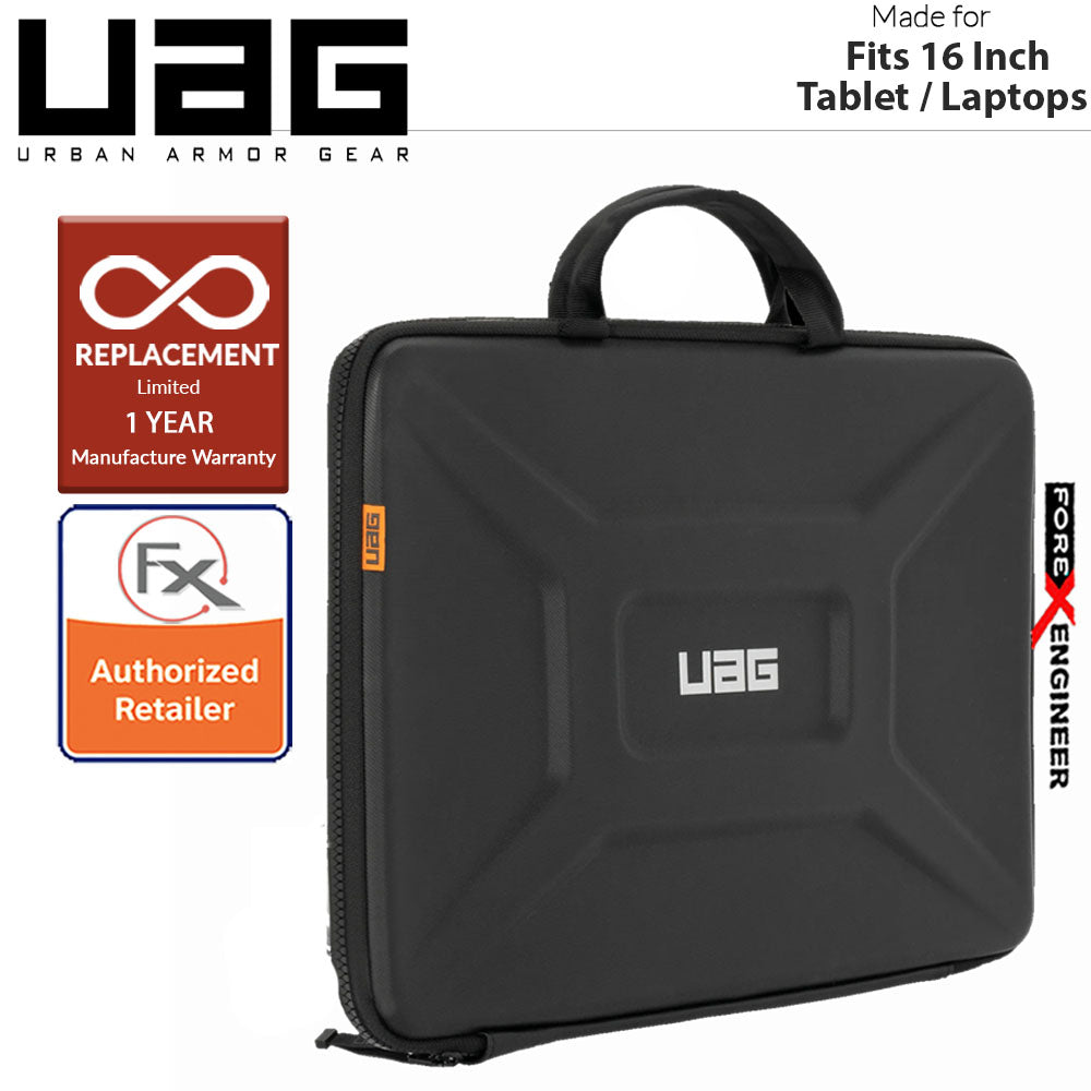 UAG Large Sleeve with Handle for Laptop 15" - 16" - 15 - 16 inch - Black Color ( Barcode : 812451034158 )
