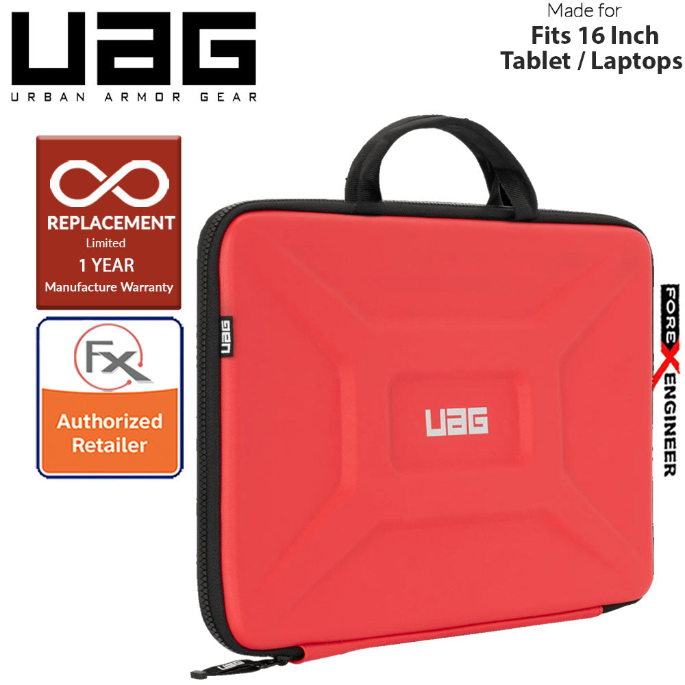 UAG Large Sleeve with Handle for Laptop 15" - 16" - 15 - 16 inch - Magma Color ( Barcode : 812451034165 )