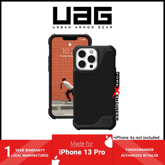 UAG Metropolis LT for iPhone 13 Pro 5G 6.1" - Kevlar Black