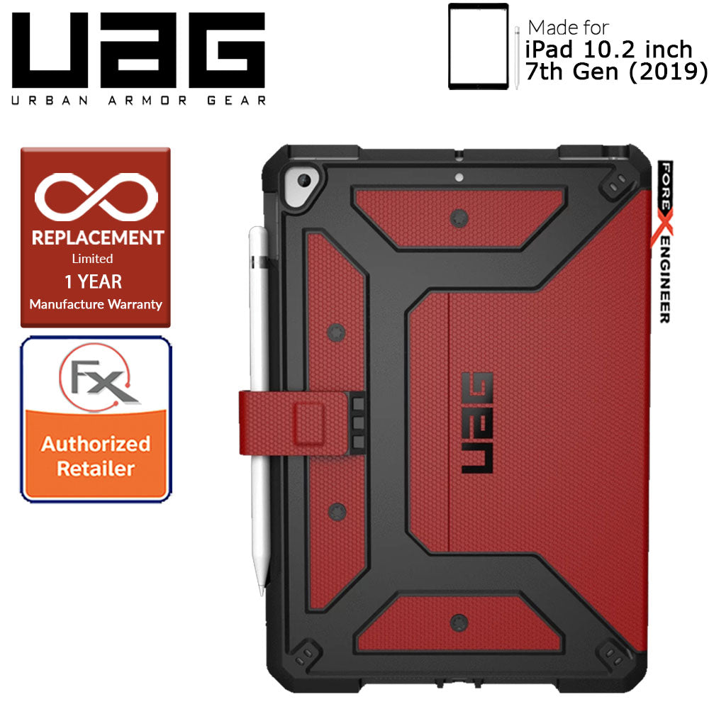 [RACKV2_CLEARANCE] UAG Metropolis for iPad 10.2 inch 7th - 8th - 9th Gen ( 2019 - 2021 ) - Magma Color (Barcode: 812451033373 )