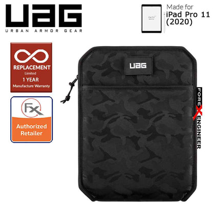 [RACKV2_CLEARANCE] UAG Shock Sleeve Lite for iPad Pro 11" - Black Midnight Camo (Barcode : 812451037791)