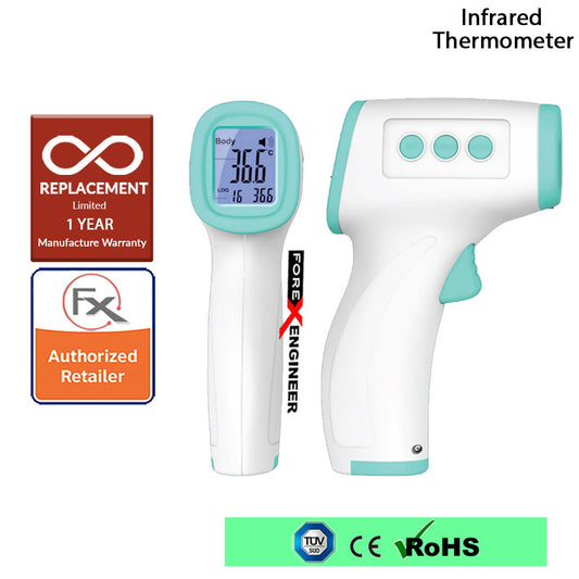 VCARE Non Contact Infrared Thermometer ( CE TUV Certified ) ( Barcode : DT-9826 ) + 1 Year Warranty