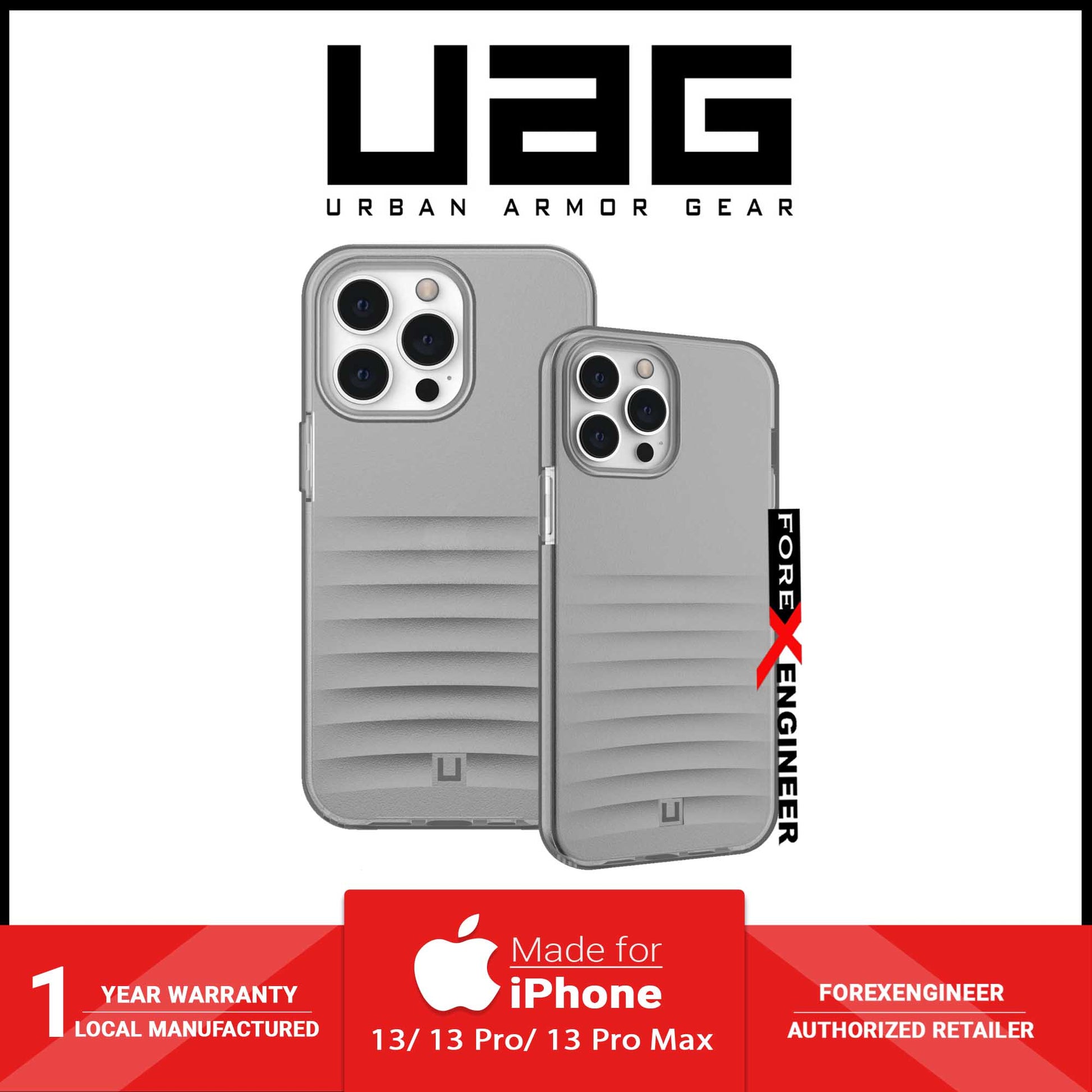 UAG [U] Wave for iPhone 13 Pro Max 6.7" 5G - Ash - Forexengineer-malaysia