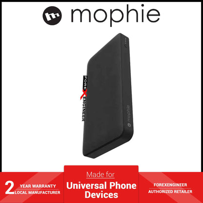 Mophie Powerstation 10,000mAh PD 18W USB-C PD fast charge Powerbank (Fabric) - Black ( Barcode: 840056127555 )
