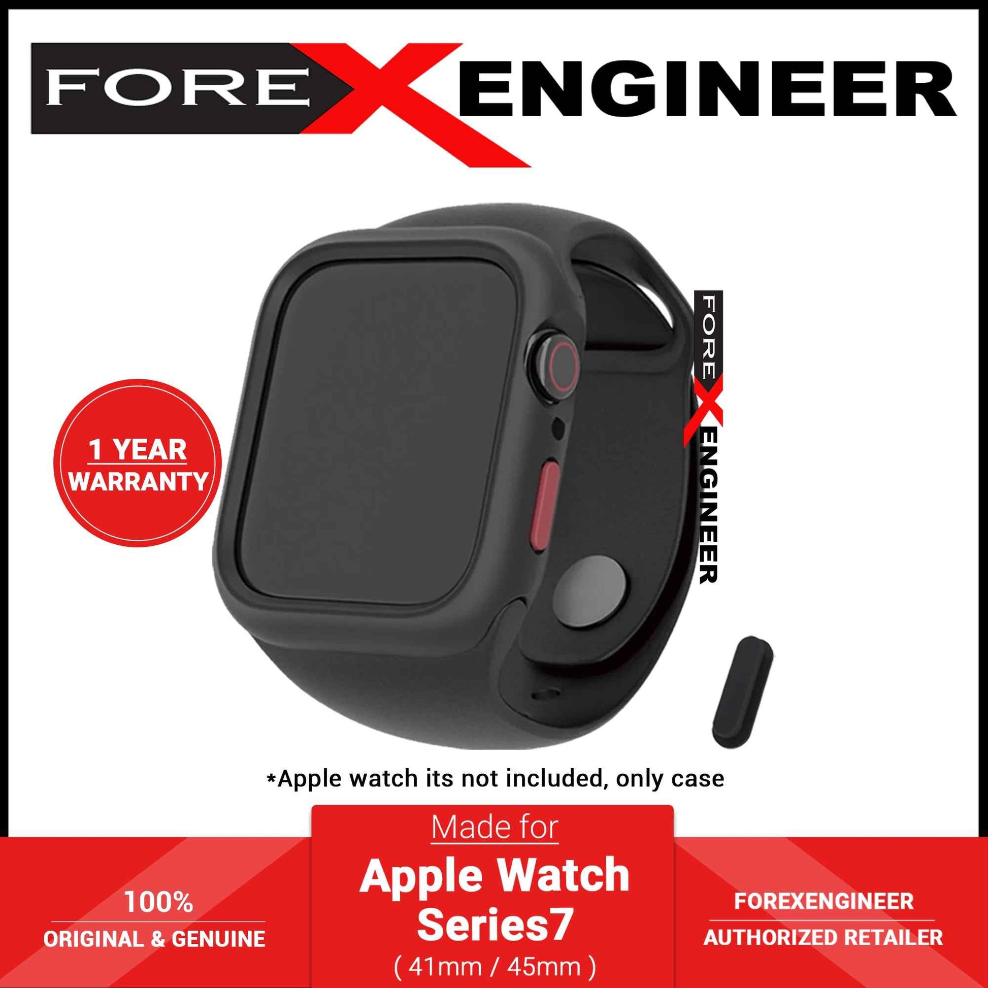 Hoda Rough Case for Apple Watch Series 7 ( 41mm ) - Black (Barcode: 4711103543474 )