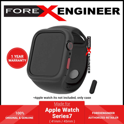 Hoda Rough Case for Apple Watch Series 7 ( 41mm ) - Black (Barcode: 4711103543474 )