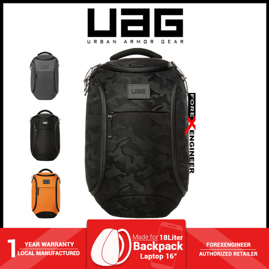 UAG The Standard Issue 18 Liter backpack - Fit 16" Laptop and Weather resistant materials - Black Midnight Camo ( Barcode : 812451037784 )