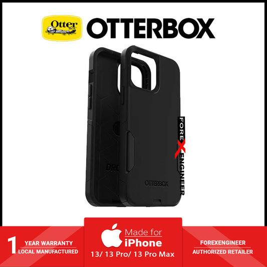 Otterbox Commuter for iPhone 13 Pro Max 6.7" 5G - Antimicrobial Case - Black (Barcode: 840104264843) - Forexengineer-malaysia
