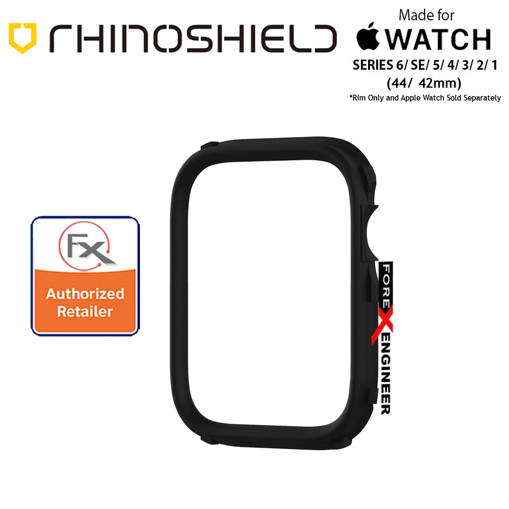 Rhinoshield RIM for Apple Watch 44mm - 42mm Series 6 - SE - 5 - 4 - 3 - 2 - 1 - Use with Rhinoshield CrashGuard NX - Black (Barcode: 4710562402070)