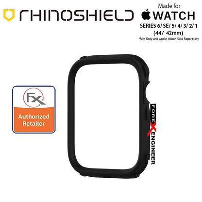 Rhinoshield RIM for Apple Watch 44mm - 42mm Series 6 - SE - 5 - 4 - 3 - 2 - 1 - Use with Rhinoshield CrashGuard NX - Black (Barcode: 4710562402070)