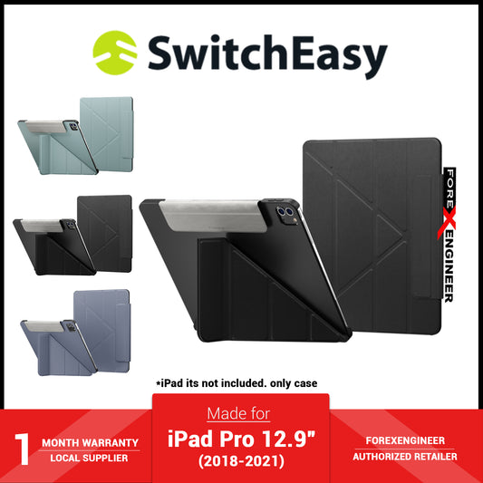 SwitchEasy Origami for iPad Pro 12.9" ( 2021 - 2018 ) M1 Chip - Black (Barcode: 4895241100772 )