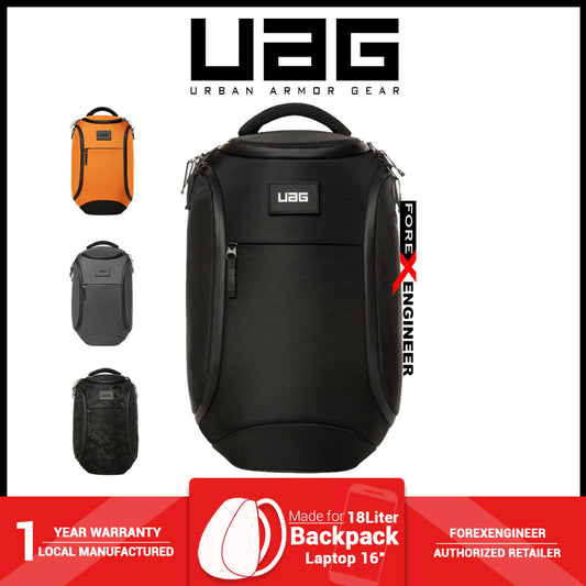 UAG The Standard Issue 18 Liter backpack - Fit 16" Laptop and Weather resistant materials - Black ( Barcode : 812451037678 )