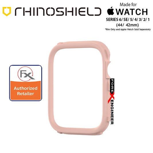 Rhinoshield RIM for Apple Watch 44mm - 42mm Series 6 - SE - 5 - 4 - 3 - 2 - 1 - Use with Rhinoshield CrashGuard NX - Blush Pink (Barcode: 4710562402087)