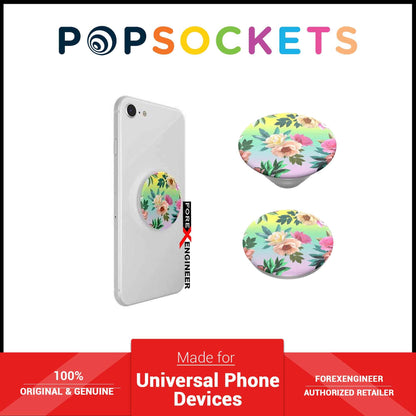 PopSockets Swappable PopGrip Graphics - Chrome Flora (Barcode: 842978139159) - Forexengineer-malaysia