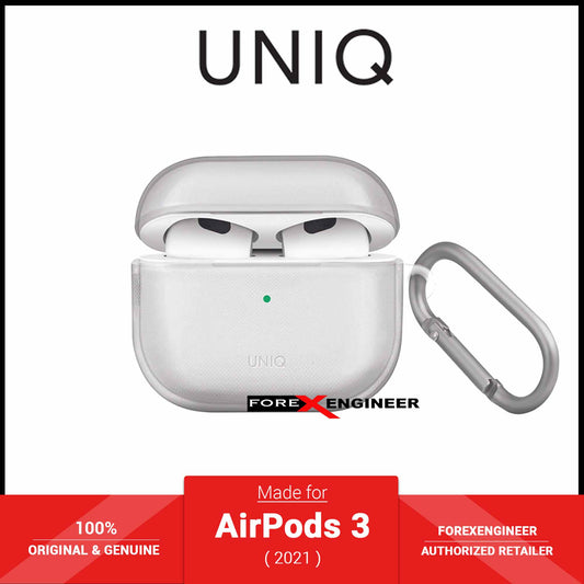 UNIQ Glase Case for AirPods 3 ( 2021 ) - Clear (Barcode: 8886463676851 )