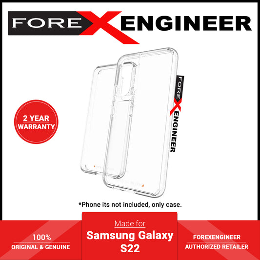 Gear4 D30 Crystal Palace Case for Samsung Galaxy S22 - Clear (Barcode: 840056156494 )