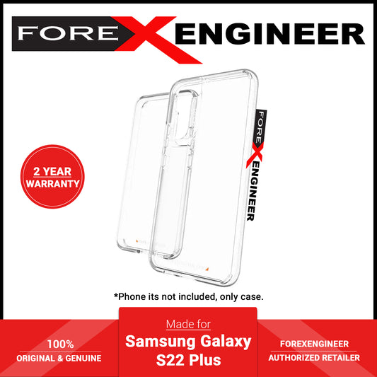 Gear4 D30 Crystal Palace Case for Samsung Galaxy S22 Plus - Clear (Barcode: 840056156500 )