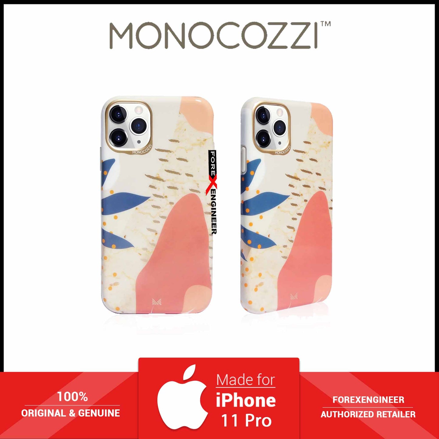 Monocozzi Pattern Lab for iPhone 11 Pro - Floral (Barcode: 4895199105560)