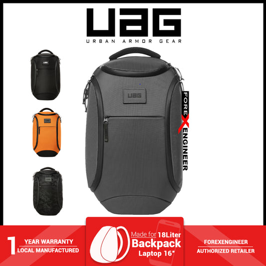 UAG The Standard Issue 18 Liter backpack - Fit 16" Laptop and Weather resistant materials - Grey ( Barcode : 812451037685 )