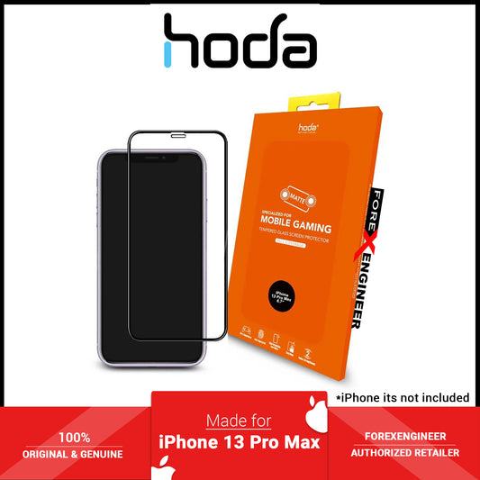 Hoda Tempered Glass for iPhone 13 Pro Max 6.7" 5G ( 2.5D 0.33mm Full Coverage ) - Matte (Barcode: 4711103541753 )