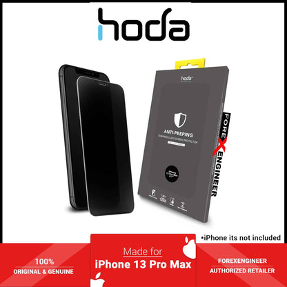 Hoda Tempered Glass for iPhone 13 Pro Max 6.7" 5G ( 2.5D 0.33mm Full Coverage ) - Anti-Peeper (Barcode: 4711103541692 )