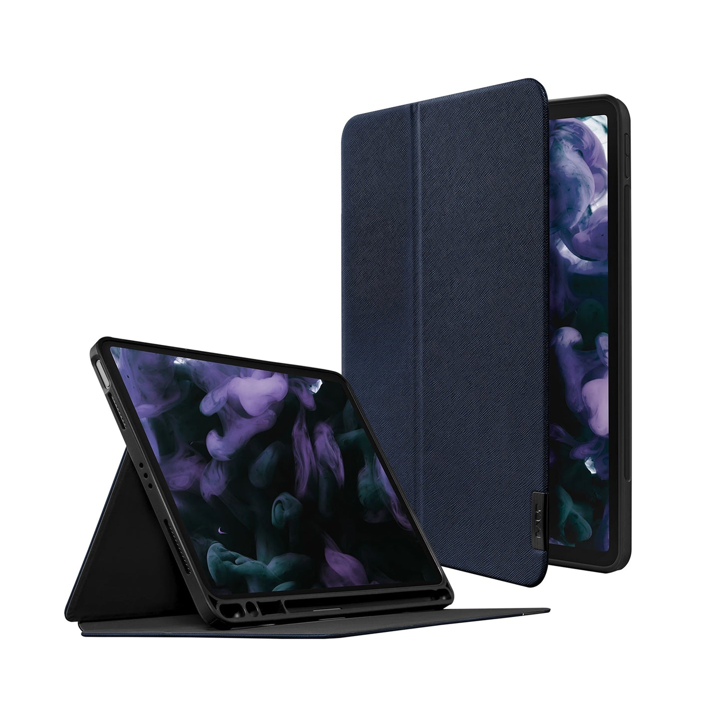 Laut Prestige Folio for iPad Pro 12.9 inch 5th - 4th - 3rd Gen ( 2021 - 2018 ) M1 Chip - Indigo (Barcode: 4895206923200 )