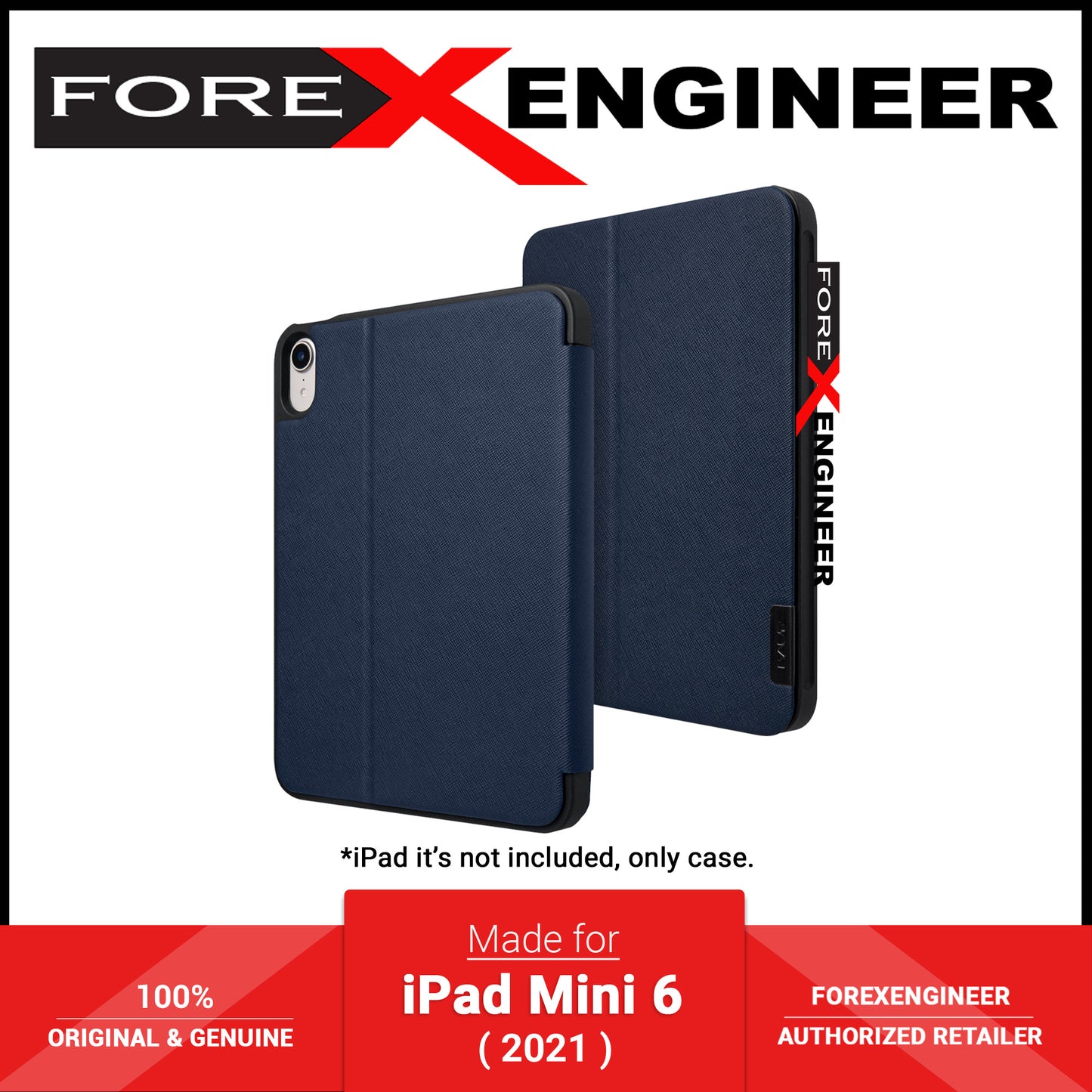 Laut Prestige Folio Case for iPad Mini 6 ( 2021 ) - Indigo (Barcode: 4895206927970 )