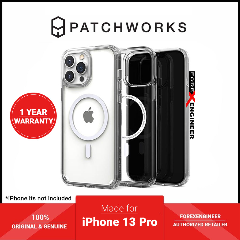 PATCHWORKS Lumina MagSafe for iPhone 13 Pro - Clear - Black (Barcode: 8809744959351)