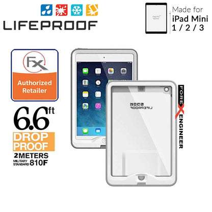 Lifeproof Nuud for iPad Mini 3 - 2 - 1 - Waterproof , Shockproof , Dirtproof - Avalanche White [CLEARANCE - NO WARRANTY] - Forexengineer-malaysia