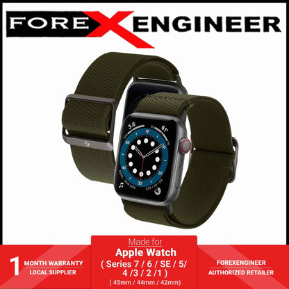 Spigen Lite Fit Watch Band for Apple Watch Series 7 - SE - 6 - 5 - 4 - 3 - 2 ( 45 - 44 - 42mm ) - Khaki