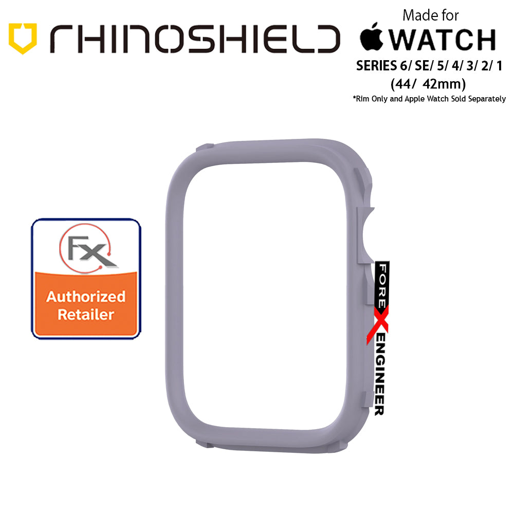 Rhinoshield RIM for Apple Watch 44mm - 42mm Series 6 - SE - 5 - 4 - 3 - 2 - 1 - Use with Rhinoshield CrashGuard NX - Lavender (Barcode: 4710562401899)