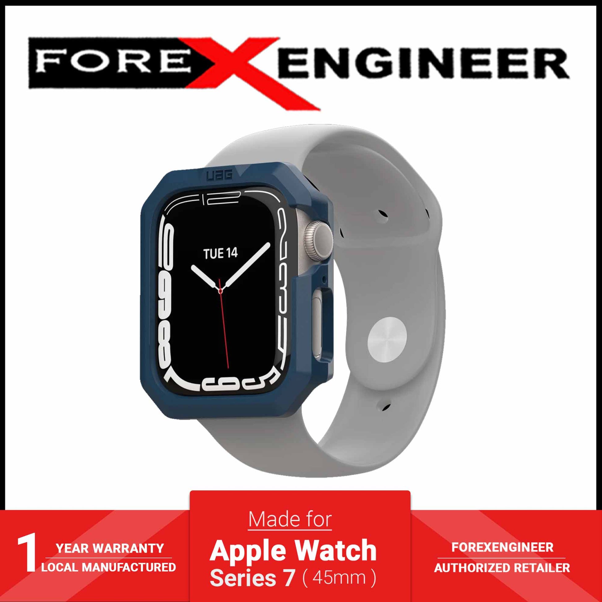 UAG Scout Case for Apple Watch Series 7 ( 45mm ) - Mallard - Forexengineer -Malaysia- 810070369828