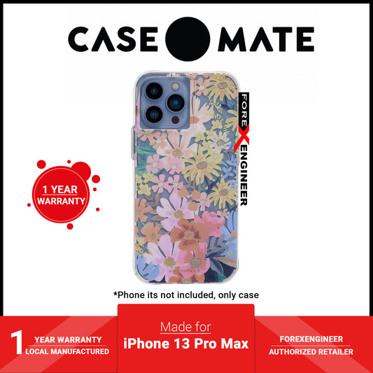 Case-Mate Rifle Paper Co. for iPhone 13 Pro Max 6.7" 5G with Antimicrobial - Marguerite (Barcode: 840171706048 )