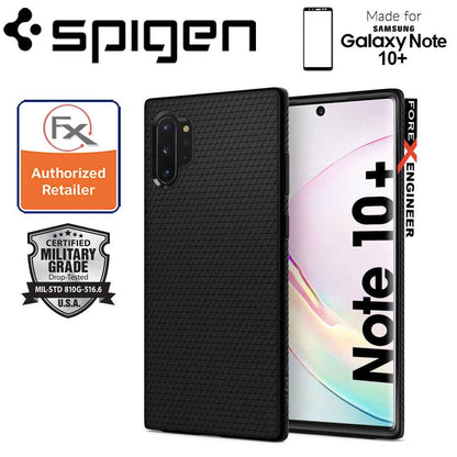 Spigen Liquid Air for Samsung Galaxy Note 10+ - Note 10 Plus - Matte Black - Forexengineer-malaysia